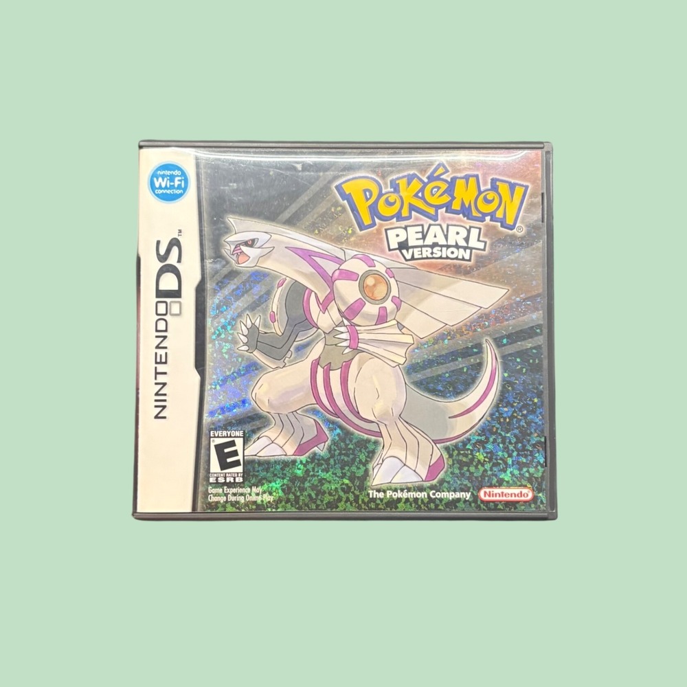 Pokemon Pearl Version Nintendo DS CIB Complete Authentic WITH POSTER Sinnoh